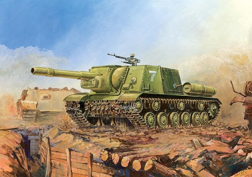 [ZVEZDA 6207  ] ZVEZDA 6207  1/100 Escadron automoteur ISU-152 