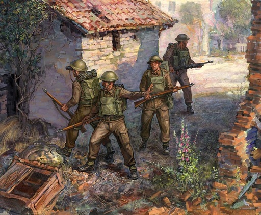 [ZVEZDA 6226  ] ZVEZDA 6226  1/72 WWII Équipe de reconnaissance britannique 