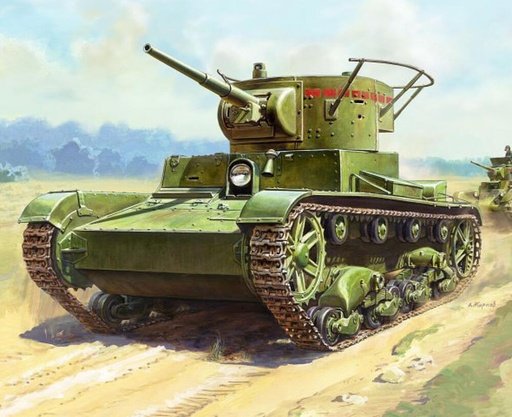 [ZVEZDA 6246  ] ZVEZDA 6246  1/100 T-26 mod.1933 