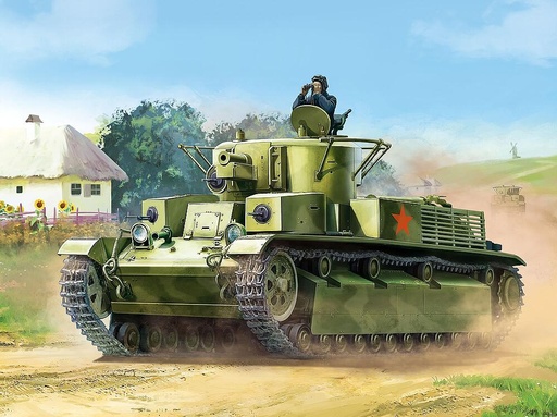 [ZVEZDA 6247  ] ZVEZDA 6247  1/100 T-28 