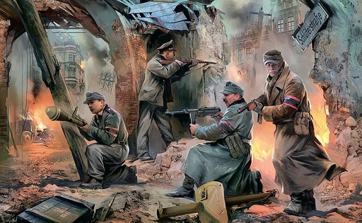 [ZVEZDA 6272  ] ZVEZDA 6272  1/72 WWII Volkssturm allemand 
