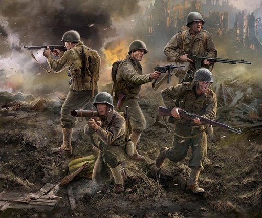 [ZVEZDA 6278  ] ZVEZDA 6278  1/72 WWII Infanterie américaine 