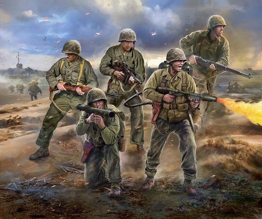 [ZVEZDA 6279  ] ZVEZDA 6279  1/72 WWII US Marines 