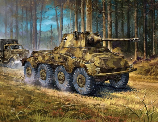 [ZVEZDA 6285  ] ZVEZDA 6285  1/100 Sd.Kfz.234 Puma 