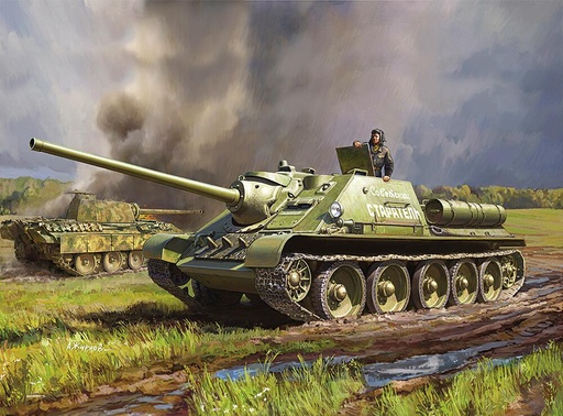 [ZVEZDA 6289  ] ZVEZDA 6289  1/100 Su-85 