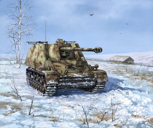 [ZVEZDA 6291  ] ZVEZDA 6291  1/100 Sd.Kfz.164, rhinocéros 
