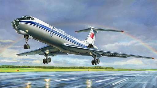 [ZVEZDA 7007  ] ZVEZDA 7007  1/144 Tupolev Tu-134B 