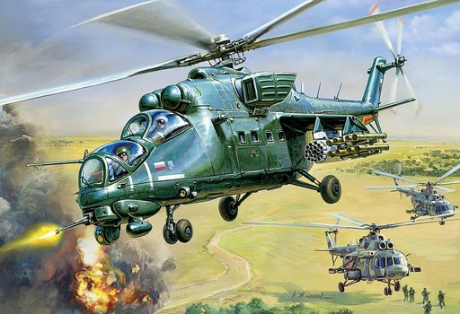 [ZVEZDA 7276  ] ZVEZDA 7276  1/72 MIL Mi-35 