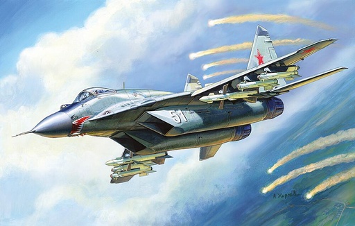 [ZVEZDA 7278  ] ZVEZDA 7278  1/72 MIG-29S (9-13) 