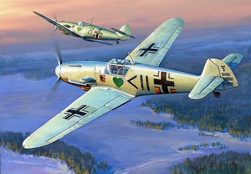[ZVEZDA 7302  ] ZVEZDA 7302  1/72 Messerschmitt B-109 F2 