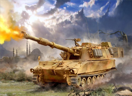 [ZVEZDA 7422  ] ZVEZDA 7422  1/100 M-109 