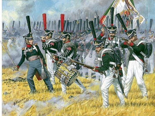 [ZVEZDA 8020  ] ZVEZDA 8020  1/72 Grenadiers d'infanterie lourde russes 1812-1814 