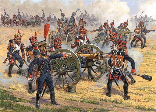 [ZVEZDA 8028  ] ZVEZDA 8028  1/72 artillerie à pied française 1810-1814 