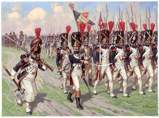 [ZVEZDA 8030  ] ZVEZDA 8030  1/72 vieille garde française, grenadiers 