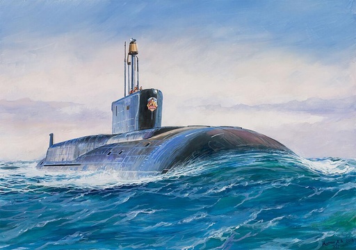 [ZVEZDA 9058  ] ZVEZDA 9058  1/350 SSBN Borei 