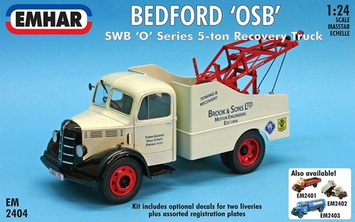 [EMHAR PKEM2404  ] EMHAR PKEM2404  1/24 Bedford SWB, voiture de dépannage 