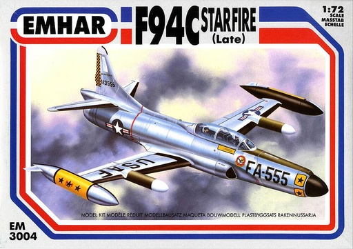 [EMHAR PKEM3004  ] EMHAR PKEM3004  1/72 F94C Starfire Late 