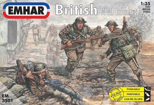 [EMHAR PKEM3501  ] EMHAR PKEM3501  1/35 WWI Infanterie britannique 