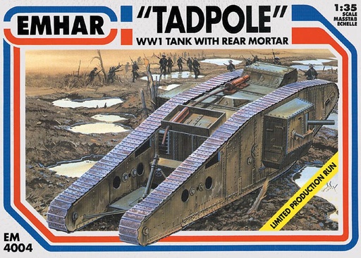 [EMHAR PKEM4004  ] EMHAR PKEM4004  1/35 WWI Réservoir Tadpole 