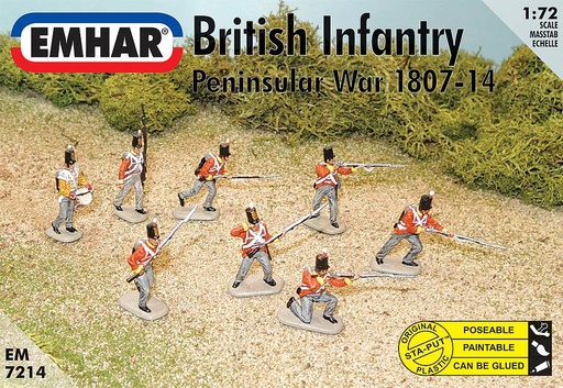 [EMHAR PKEM7214  ] EMHAR PKEM7214  1/72 Infanterie britannique 
