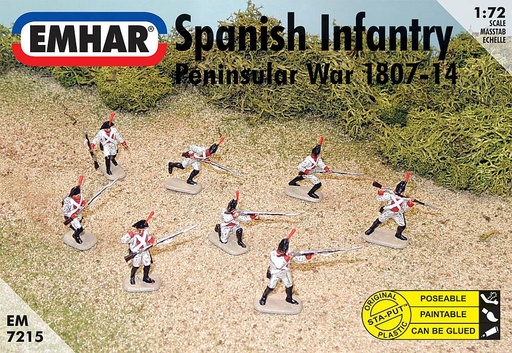 [EMHAR PKEM7215  ] EMHAR PKEM7215  1/72 Infanterie espagnole 