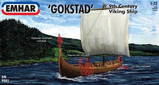 [EMHAR PKEM9001  ] EMHAR PKEM9001  1/72 Vaisseau viking 