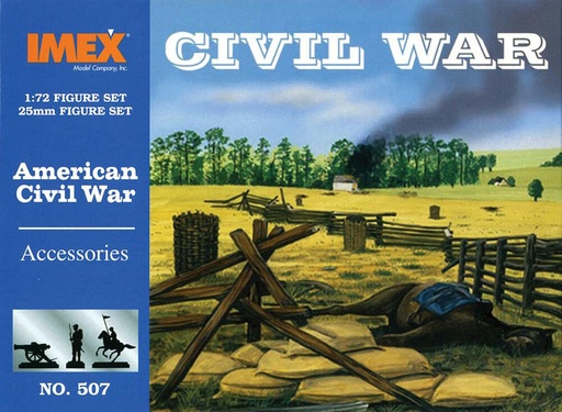 [IMEX PKIM507  ] IMEX PKIM507  1/72 Guerre de Sécession : accessoires 
