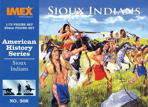 [IMEX PKIM508  ] IMEX PKIM508  1/72 Histoire américaine:Sioux 