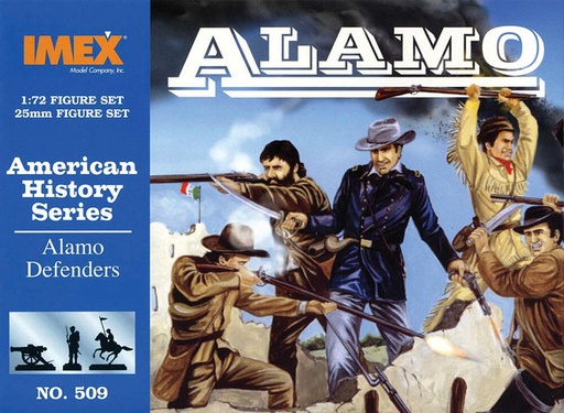 [IMEX PKIM509  ] IMEX PKIM509  1/72 Histoire américaine : les défenseurs d'Alamos 