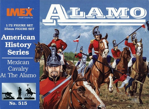 [IMEX PKIM515  ] IMEX PKIM515  1/72 Histoire américaine:Cavalerie mexicaine Alamo 