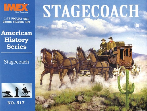 [IMEX PKIM517  ] IMEX PKIM517  1/72 Histoire américaine : diligence postale 