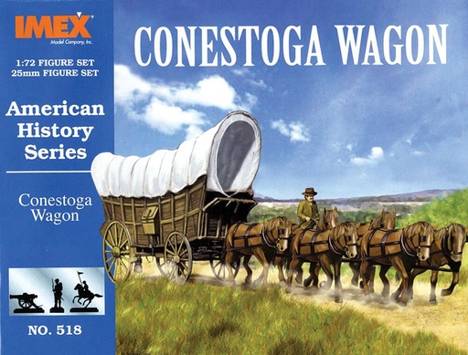 [IMEX PKIM518  ] IMEX PKIM518  1/72 Histoire américaine:wagon bâché 
