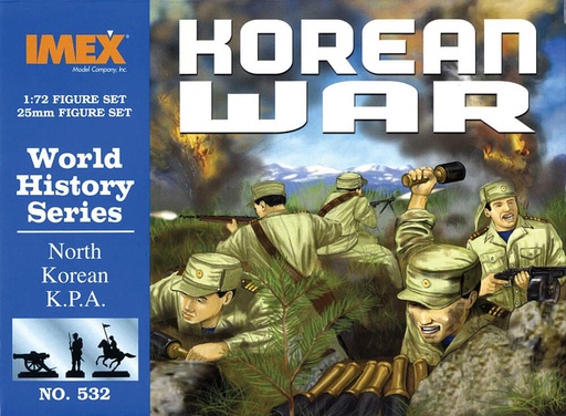 [IMEX PKIM532  ] IMEX PKIM532  1/72 Guerre de Corée : troupes de l'ANC 