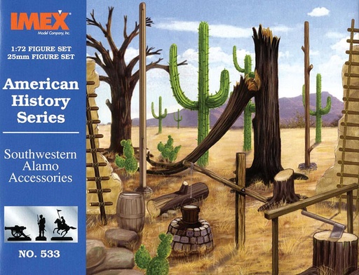 [IMEX PKIM533  ] IMEX PKIM533  1/72 Histoire américaine:Alamo Accessoires 