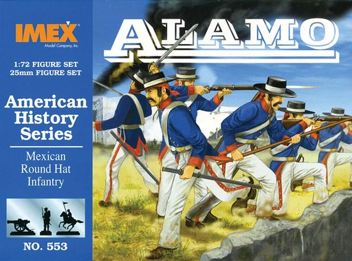 [IMEX PKIM553  ] IMEX PKIM553  1/72 Histoire américaine:troupes mexicaines de la Garde ronde 