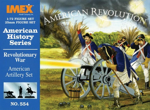 [IMEX PKIM554  ] IMEX PKIM554  1/72 Histoire de l'Amérique : Révolution, arts américains, histoire de l'art. 