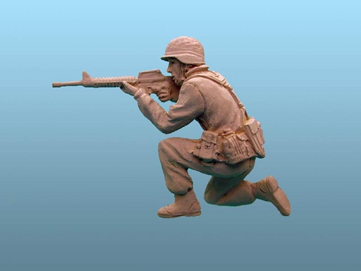 [PEGASUS PKPG0852  ] PEGASUS PKPG0852  1/144 WW II : soldats américains, peints 
