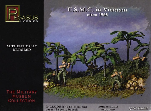 [PEGASUS PKPG7401  ] PEGASUS PKPG7401  1/72 Guerre du Vietnam : US Marines 