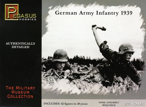 [PEGASUS PKPG7499  ] PEGASUS PKPG7499  1/76 WW II : Infanterie allemande, 1939 