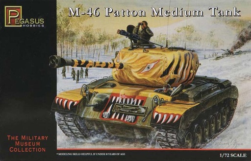 [PEGASUS PKPG7506  ] PEGASUS PKPG7506  1/72 M46 Patton Réservoir moyen 