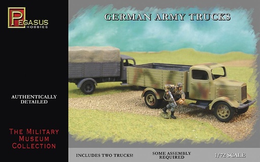 [PEGASUS PKPG7610  ] PEGASUS PKPG7610  1/72 Camion de l'armée allemande, 2 kits 
