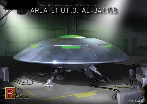 [PEGASUS PKPG9100  ] PEGASUS PKPG9100  1/72 Area 51 UFO File AE-341.15B 