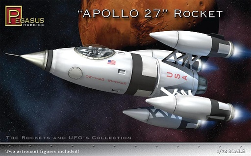 [PEGASUS PKPG9101  ] PEGASUS PKPG9101  1/72 Vaisseau-fusée Apollo 27 