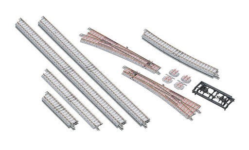 [TOMYTEC 910251  ] TOMYTEC 910251  N  Kit de voie, traverses en béton 
