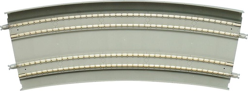 [TOMYTEC 11699  ] TOMYTEC 11699  N  2 doubles voies incurvées, 22,5°, r 539 mm 