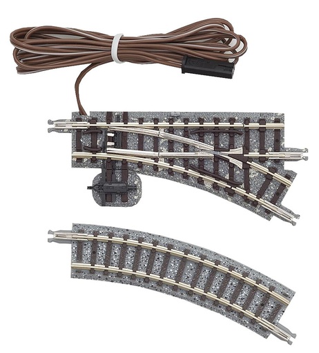 [TOMYTEC 12313  ] TOMYTEC 12313  N  Aiguillage électrique, à droite 