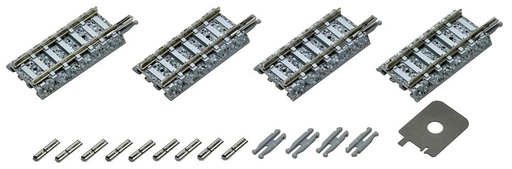 [TOMYTEC 15291  ] TOMYTEC 15291  N  4 voies de transition, sur ballast 