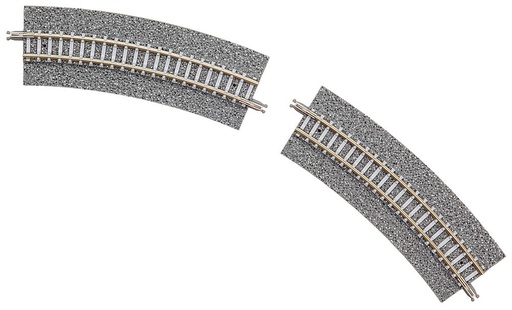 [TOMYTEC 17813  ] TOMYTEC 17813  N  FineTrack, 4 voies incurvées, 45°, r 280 mm 