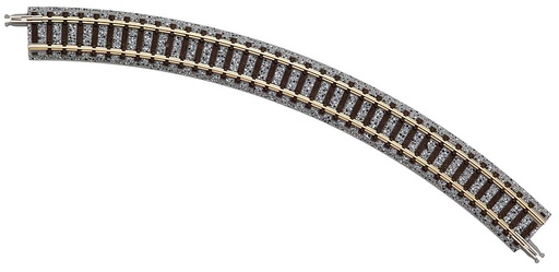 [TOMYTEC 18551  ] TOMYTEC 18551  N  Basic-Tracks, 4 rails incurvés, 45°, r 243 mm 
