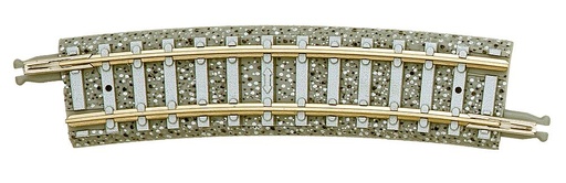 [TOMYTEC 18636  ] TOMYTEC 18636  N  Basic-Tracks, 4 rails incurvés, 15°, r 243 mm 